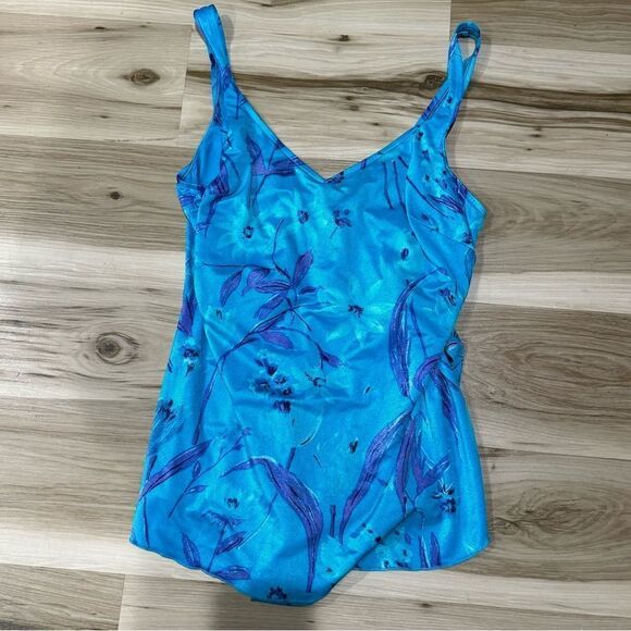 Maxine of Hollywood One Piece Swim Dress Suit Women’s 22W - Picture 1 of 5